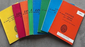 Auction Catalogs - Santamaria Lot of fixed-price price lists from P. &...