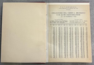 Auction Catalogs - Santamaria, Collections of Count Luigi Brunacci and ...
