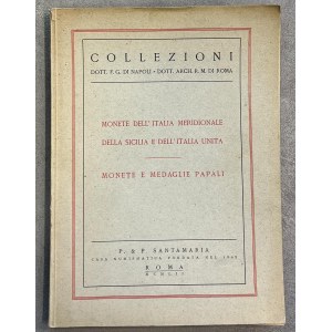 Auction Catalogs - Santamaria, Collezioni dott. F. G. di Napoli - Dot...