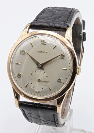 Watches - ZENITH- Solo time - Hand-wound movement. C...