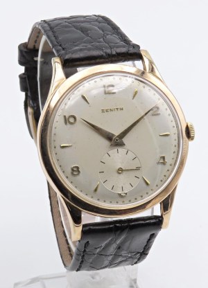 Watches - ZENITH- Solo time - Hand-wound movement. C...
