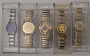 Watches - SWATCH - Lot of 5 Watches - ( 3 women's). Movim...