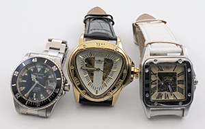 Watches - MULTIPLE LOT - No. 3 men's watches - All ...