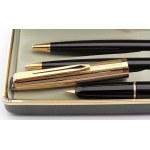 Pens - AURORA - Triptych - Fountain pen, ballpoint and pencil case...