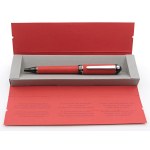 Pens - AURORA - Ballpoint Pen - Orange resin body...