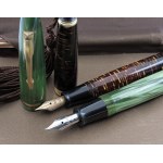 Pens - COLUMBUS, TIBALDI - Lot of 2 fountain pens...