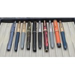 Pens - PARKER - Lot of 10 fountain pens - Various mo...