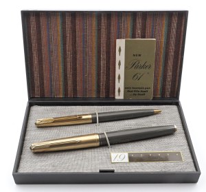 Pens - PARKER - Lot of 2 pens - Parker 61. Bodies in re...