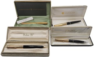 Pens - PARKER - Lot of 7 pens in original box - L...