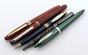 Pens - MULTIPLE LOT - Lot of 5 pens (3 ballpoint pens...