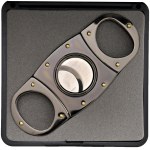 Pens - RONSON - Cigar cutter - Burnished steel object...