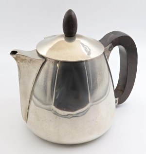 Silvers - SILVER - Teapot - height (overall) 15 cm, the...