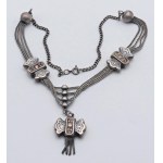 Jewelry - JEWELRY - 2 silver-plated necklaces, late 19th century era. ...