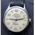 Switzerland, Atlantic Worldmaster wristwatch for the Swedish market