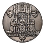 Medal from the royal series of the PTAiN - Jadwiga 1983, Warsaw.