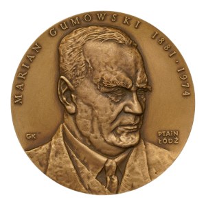 Medal Marian Gumowski 1881 - 1974 PTAiN Łódź