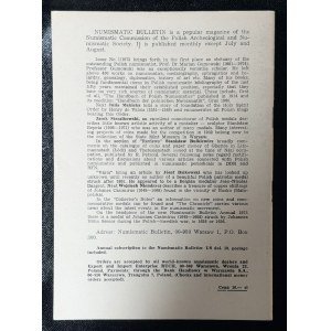 Numismatic Bulletin, 1975