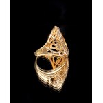 USA, 1995 5-dollar and diamond ring