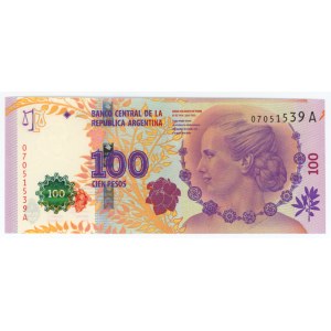 Argentina, 100 pesos 2012