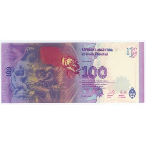 Argentina, 100 pesos 2012