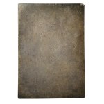 Metal plaque, France - silver