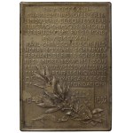 Metal plaque, France - silver, 1990