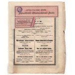 Bank Przemyslowy Warszawski S.A., share 250 rubles 1911