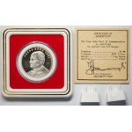 Medal John Paul II, Jasna Góra 1991, Ag 999, 1 oz silver, medal in case with certificate