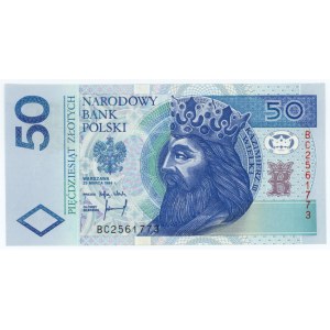 50 Zloty 1994, Serie BC