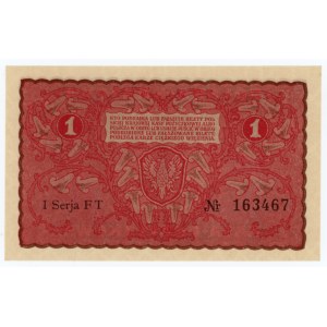 1 mark 1919, 1st series FT
