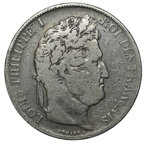 France, 5 francs 1844