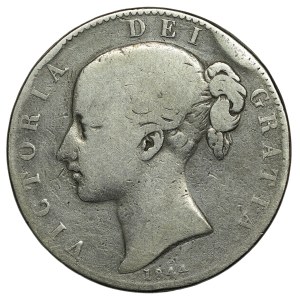 Großbritannien, 1 Krone 1844