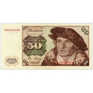Germany, 50 marks 1980, KM series
