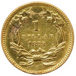 USA, $1 1873,Big head of freedom