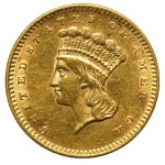 U.S., $1 1856, Big head of freedom