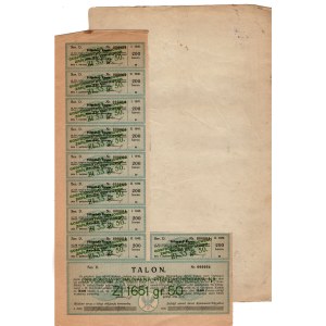 National Bank, 4% municipal bond, 4th issue, 10,000 kroner / PLN 1,651.50