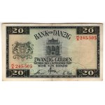 Danzig, 20 guilders 1937