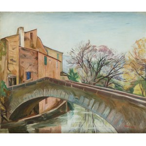 Szymon (Szamaj) Mondzain (Mondszajn) (1890 Chełm - 1979 Paryż), Le Pont du Gapeau