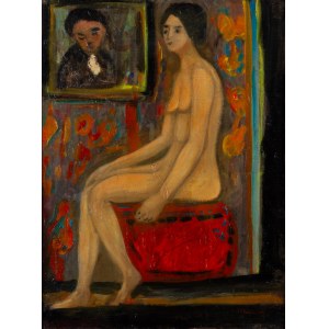Stanisław Eleszkiewicz (1900 Czutów k. Połtawy - 1963 Paryż), Modelka w atelier