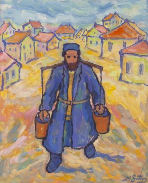 Nathan Gutman (1914 Warszawa - 1990 Paryż), Żydowski nosiwoda