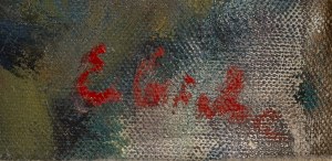 Eugeniusz Eibisch (1895 Lublin - 1987 Warsaw), Still life with poppies