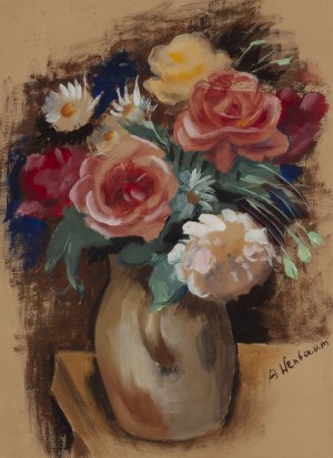 Abram (Abraham, Albert) Weinbaum (Wenbaum) (1890 Kamieniec Podolski - 1943 concentration camp), Flowers in a vase