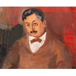 Rajmund Kanelba (Kanelbaum) (1897 Warszawa - 1960 Londyn), Portret Szaloma Asza