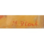 Maurice Blond (1899 Łódź - 1974 Clamart we Francji), Martwa natura z wazonem z kwiatami, 1940/1970