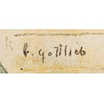 Leopold Gottlieb (1879 Drohobycz - 1934 Paryż), Na placówce z teki grafik Legiony Polskie, 1936