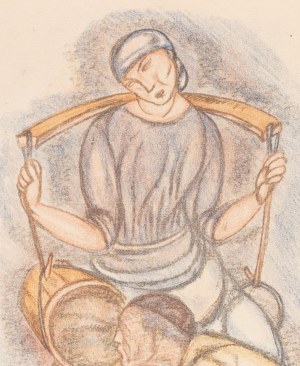 Leopold Gottlieb (1879 Drohobych - 1934 Paris), Mercy (Barmherzigkeit), 1918-1920