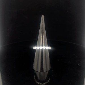 GOLD RING WITH LAB GROWN DIAMONDS - 437 LG