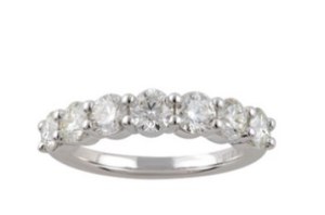 GOLD RING WITH LAB GROWN DIAMONDS - 439 LG