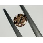 NATURAL POLISHED DIAMOND 0.36 FANCY BROWN ORANGE - SI2 - C40307-11
