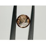 NATURAL POLISHED DIAMOND 0.36 FANCY BROWN ORANGE - SI2 - C40307-11